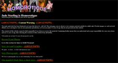 Desktop Screenshot of homorotique.com